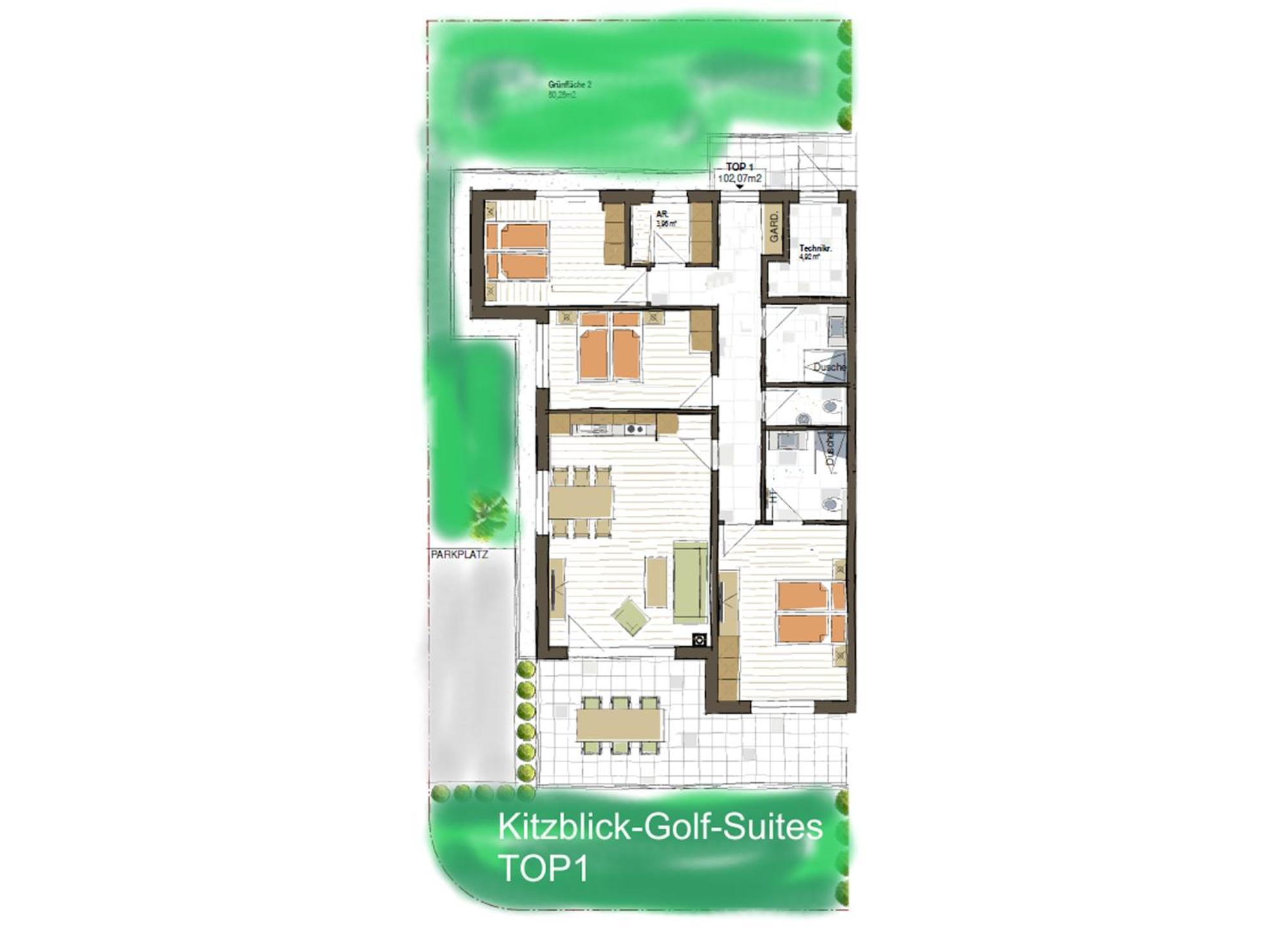 Finest Kitzblick Golf Suites By All In One Apartments Zell am See Room photo